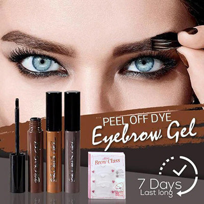 Detail van de Dames Wenkbrauw Tattoo Gel, een waterbestendige make-up voor professionele wenkbrauwstyling.