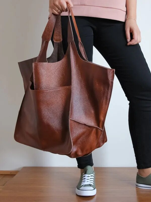 Stijlvolle retro handtas Maxine voor dames, PU-leer, perfect voor strandaccessoires.