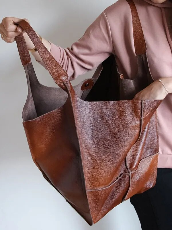 PU-leren Maxine strandtas voor dames, klassiek en stijlvol voor elke vakantie.