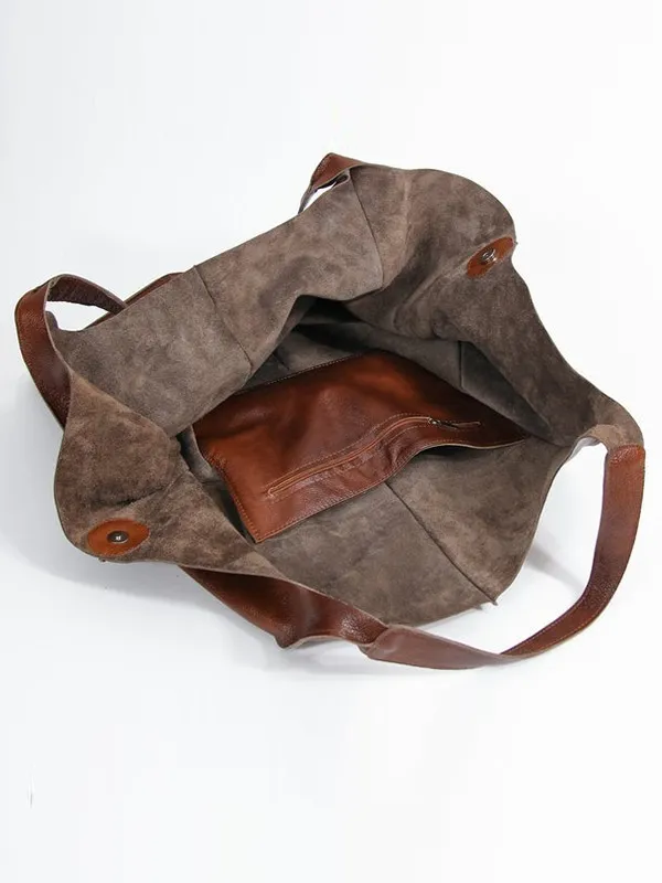 Grote dames handtas Maxine, retro design, perfect als strandtas voor de zomer.