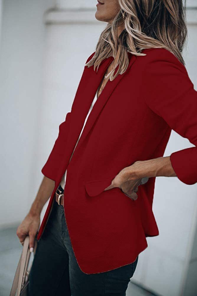 Dames Margaux blazer, chic en comfortabel, de ideale modieuze jas.