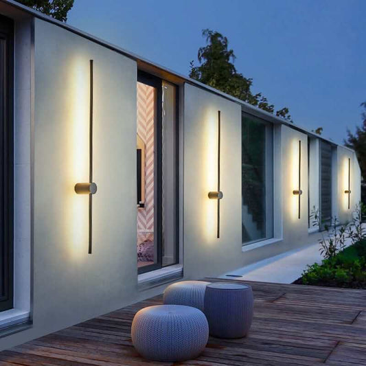Moderne Buitenlijn LED Lamp - Sfeervolle