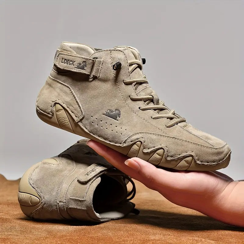 Hoymans Adriel herenschoenen, waterdicht en comfortabel. Geschikt voor diverse outdoor-omstandigheden.