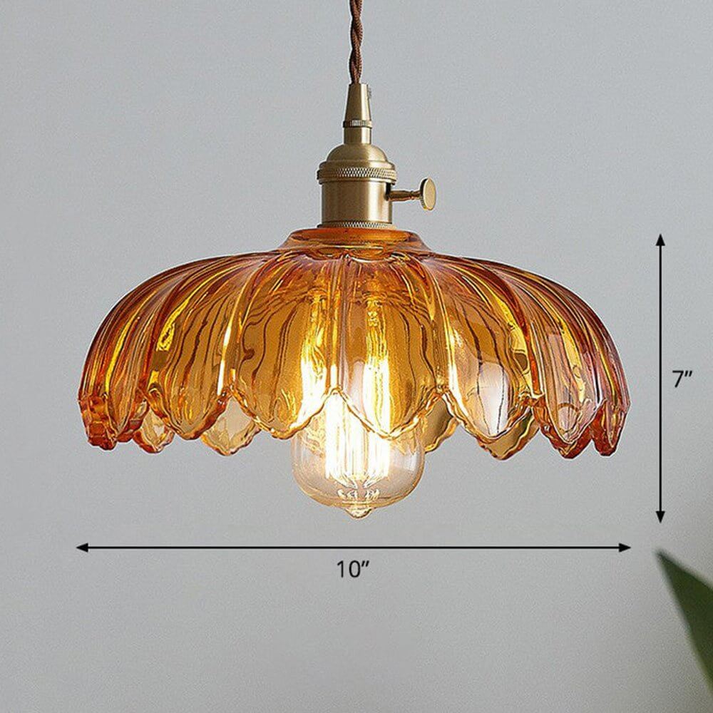 Hanglamp Glas - Romantische Sfeer