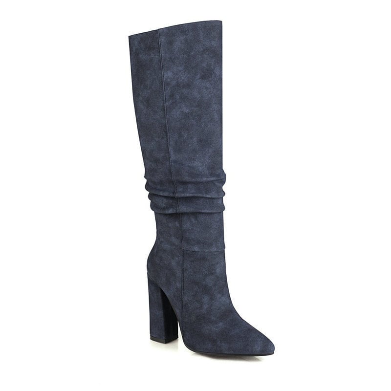 Stijlvolle hoge hak dameslaarzen, veelzijdig voor elke dag of speciale gelegenheid. Elegante toevoeging aan je herfstoutfit.