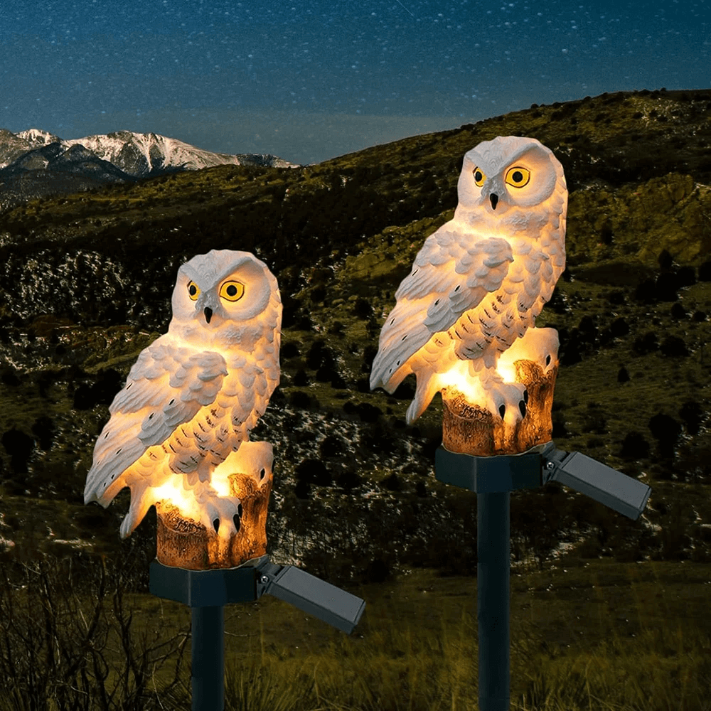 Zonne-energie tuinlampen in egelvorm, duurzame en decoratieve LED verlichting voor buiten, IP65.