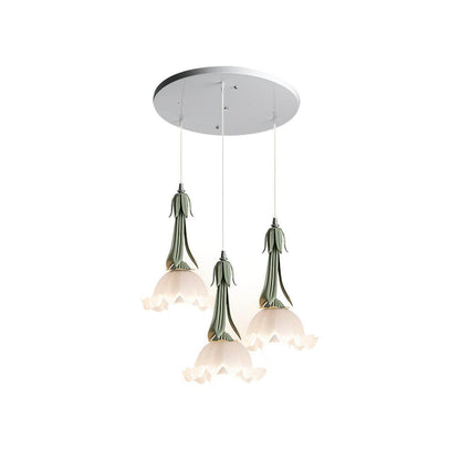 Elegante Hanglamp met Bloemendesign