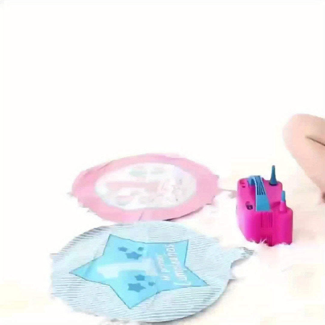 Stitch themafeest decoratiepakket met ballonnen en slingers; ideaal voor een leuke kinderverjaardag.