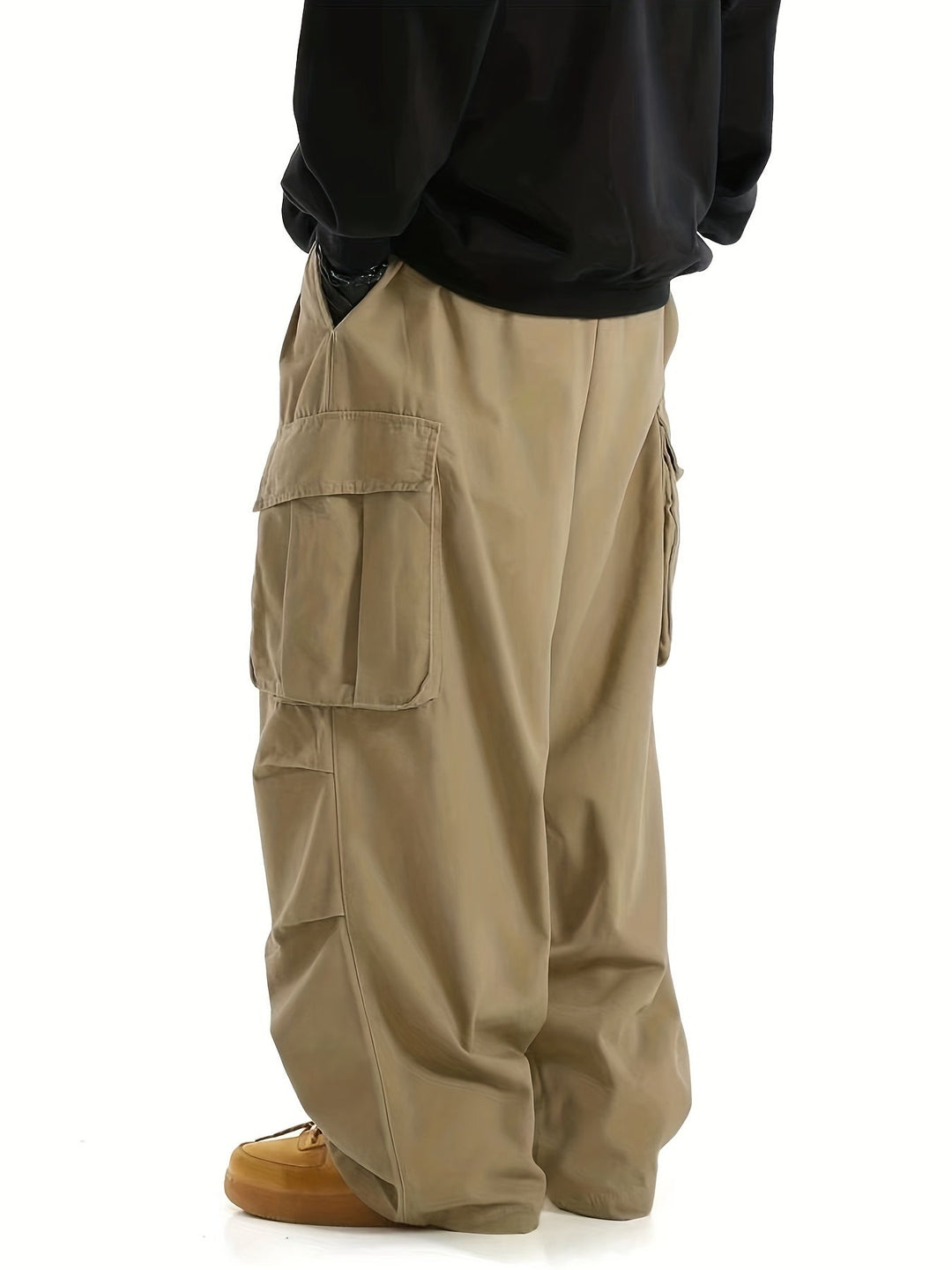 Daan heren cargo broek, comfortabel en stijlvol, met meerdere functionele zakken.