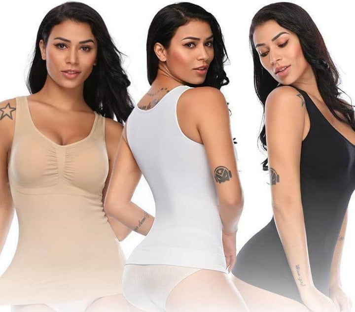 Corrigerend shaping ondergoed: deze afslankende dames cami body shaper zorgt voor een mooi figuur.