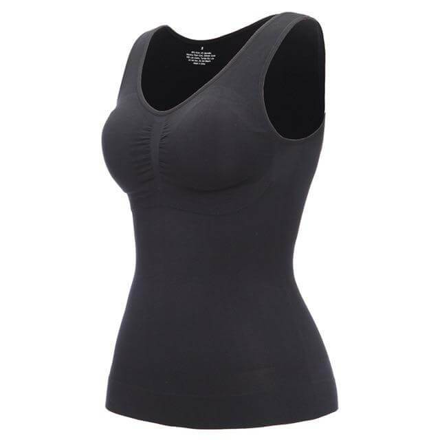 Nauwsluitende cami body shaper voor dames, biedt comfort en een effectieve corrigerende werking.