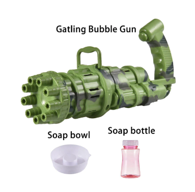 Bellenblaas speelgoed: Automatische machine. Produceert talloze bubbels, perfect als cadeau voor kinderen.