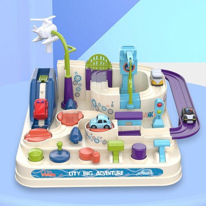 "Car Adventure™ speelgoed, kleurrijke auto’s, breintrainend spel, stimuleert kinderen, ontwikkeld voor zintuigen en intellige