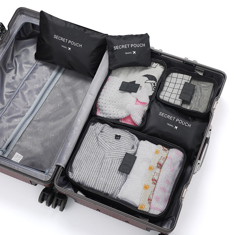 Professionele inpakblokjes set voor georganiseerd reizen. Perfecte kofferorganizer voor al je bagage.