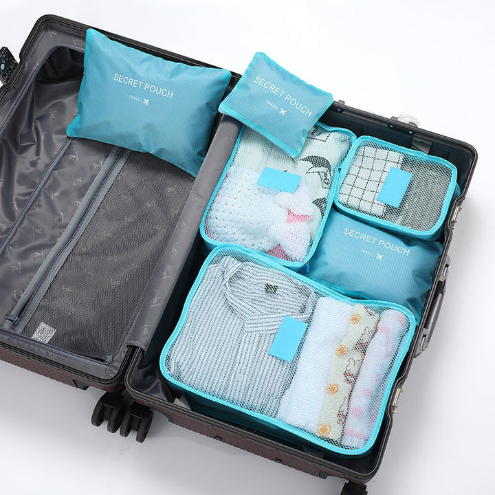 Handige reisorganizer inpakblokjes voor stressvrij inpakken. Houd je koffer netjes op vakantie.