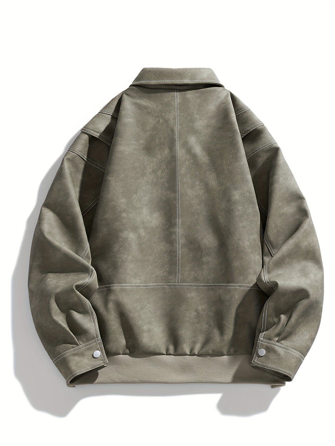 Herfstjas voor heren, casual design met handige zakken en een modieuze afwerking.