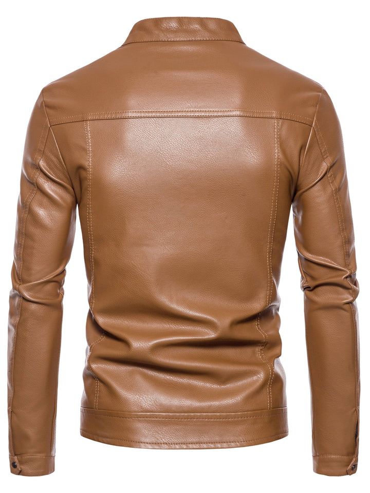 Trendy heren bovenkleding: comfortabel gevoerd jack met warme voering, perfect voor herfst en winter.