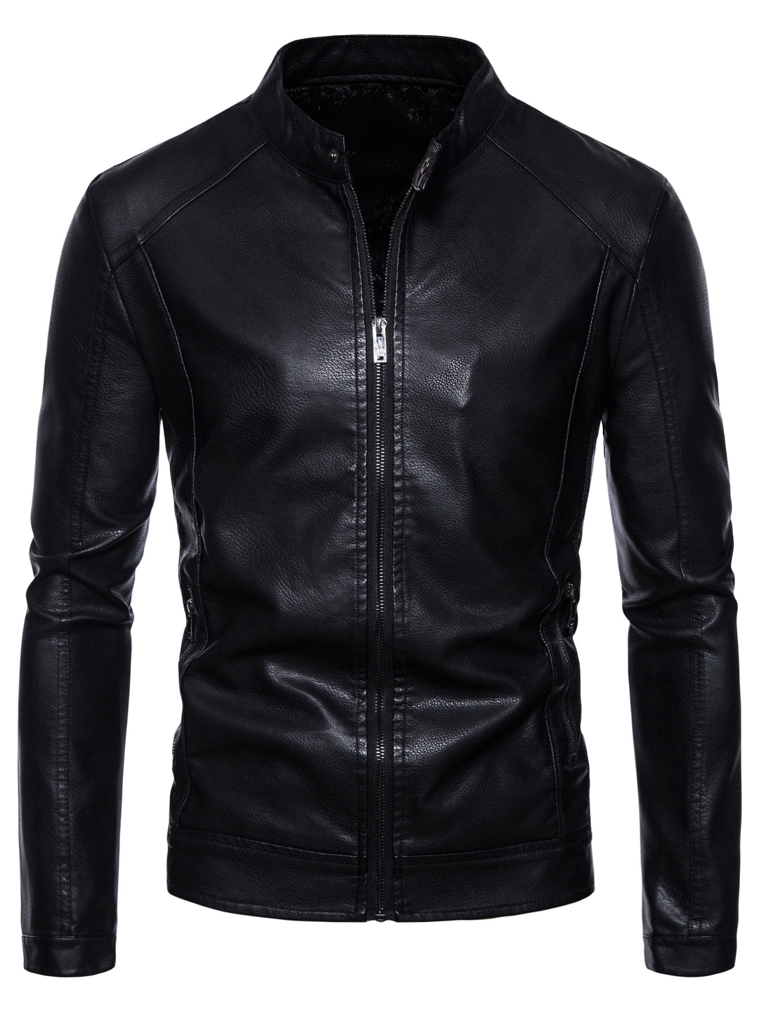 Essentiële herfst & winter herenjas, winddicht en warm met ritssluiting en hoge kraag. Stijlvolle bovenkleding.