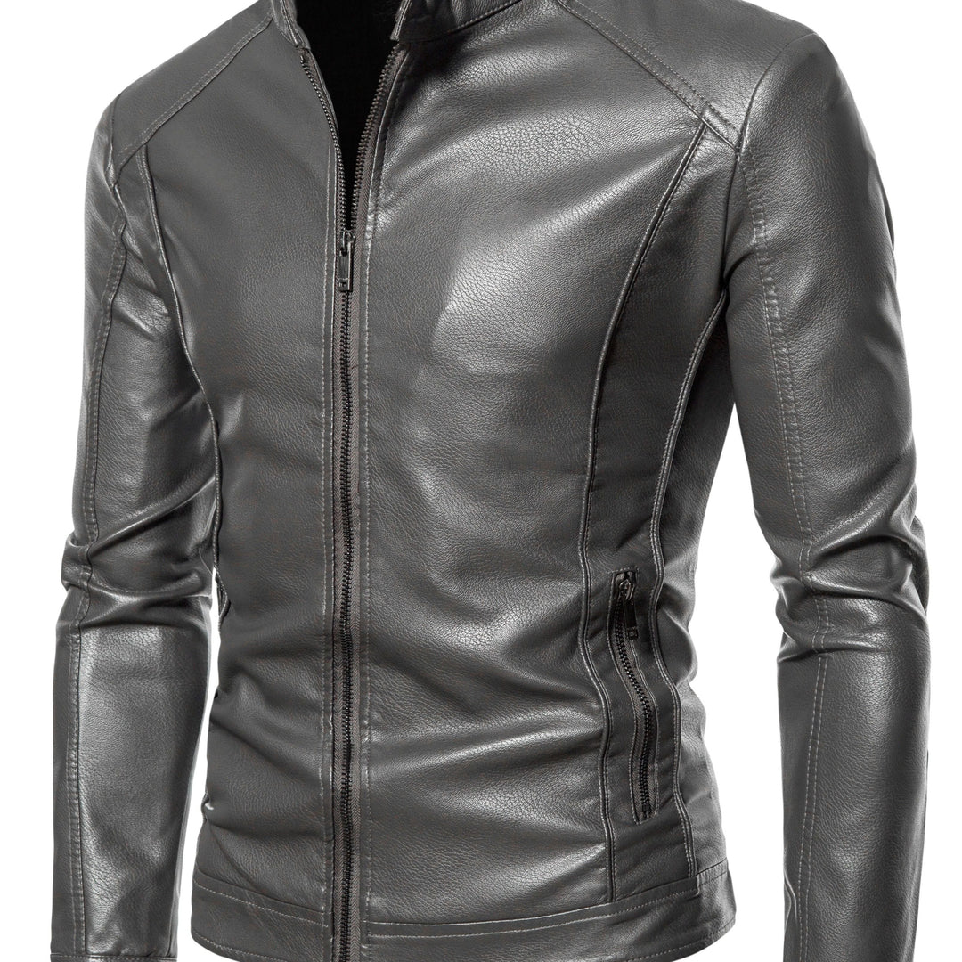 Comfortabele heren winterjas met warme voering en robuuste ritssluiting, perfect voor dagelijks gebruik.