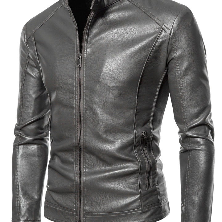 Comfortabele heren winterjas met warme voering en robuuste ritssluiting, perfect voor dagelijks gebruik.