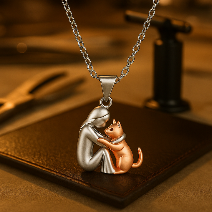 Perfect cadeau: unisex herdenkingssieraad halsketting voor huisdier, voor liefhebbers van hond of kat.