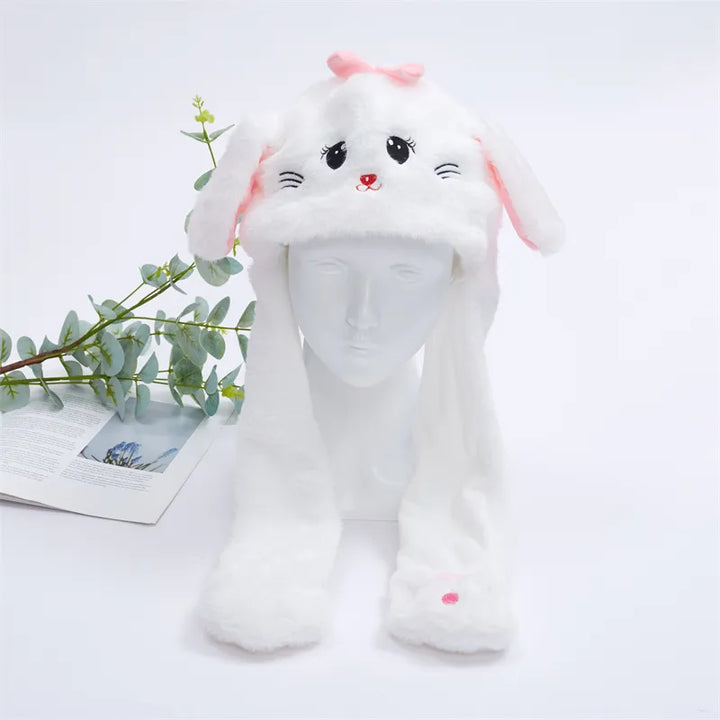 Unisex BunnyBounce Hat met bewegende oren, de perfecte accessoire voor elk feest.