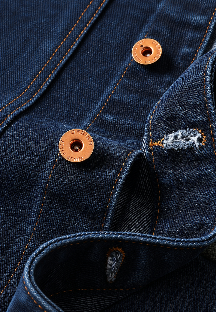 Veelzijdig heren casual jasje, marineblauw, met functionele zakken. Stijlvolle en praktische bovenkleding voor mannen.