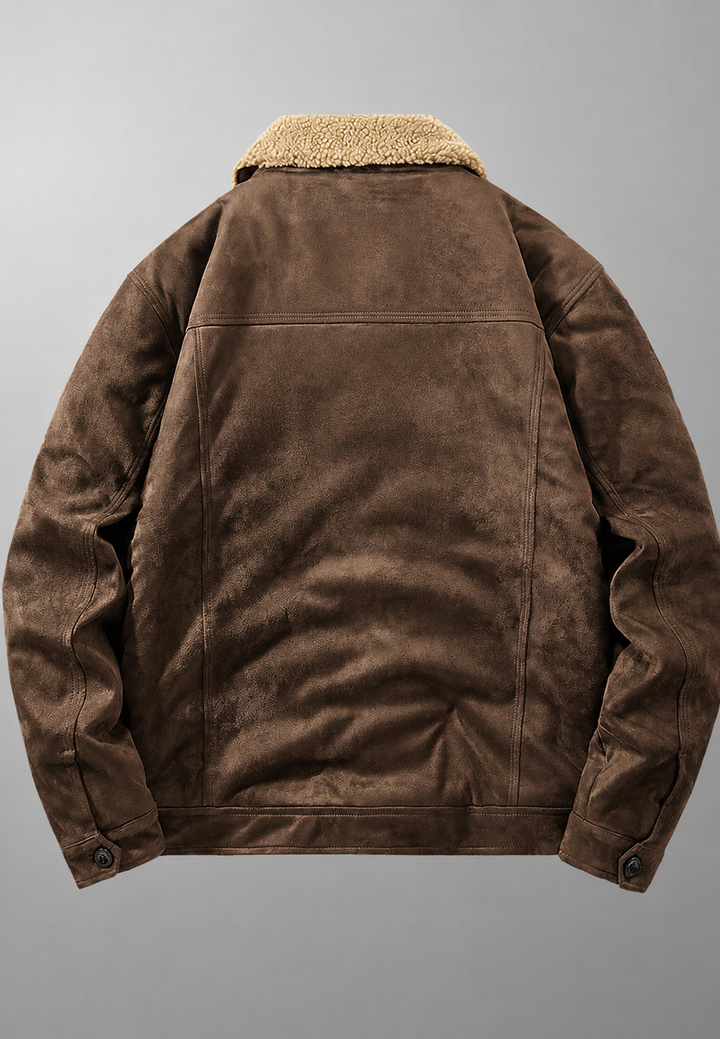 Comfortabele heren winterjas met warme voering, perfect als stijlvolle herfst- en wintermode.