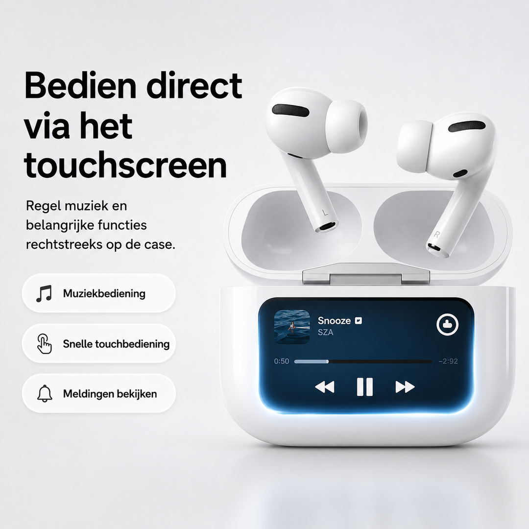 Zwarte in-ear oordopjes met ANC voor ongestoord luisteren; ideaal voor reizen en focus op muziek en audio.