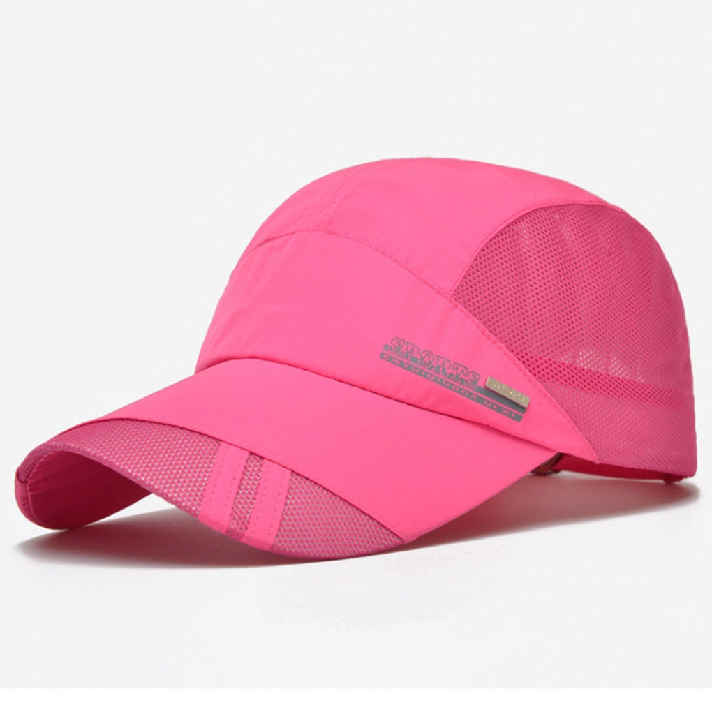 Trendy fitness pet voor heren, verstelbaar en ademend mesh voor optimale ventilatie tijdens workouts.