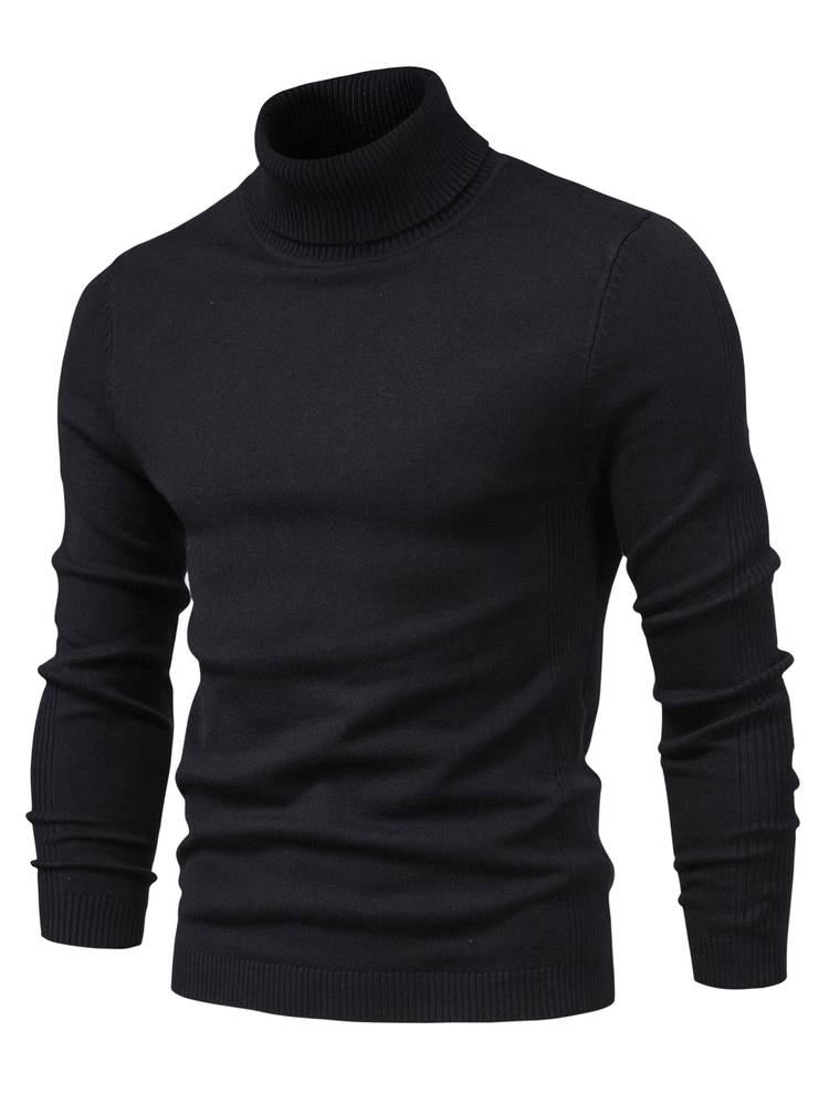 Hoogwaardige heren premium coltrui, stijlvol en warm. Perfect voor elegante winterlooks.