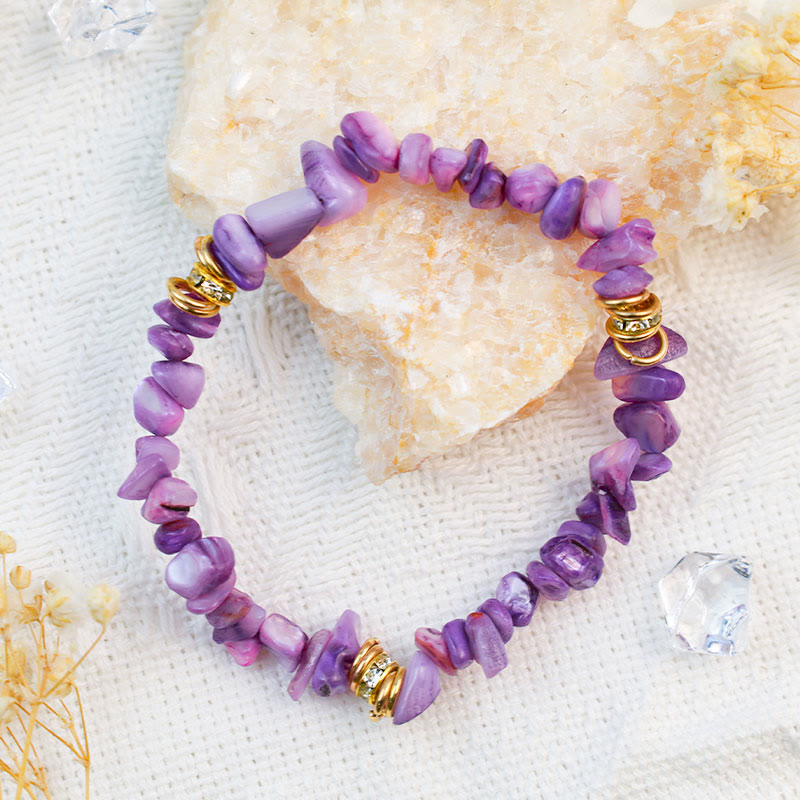 Celine dames armband, natuursteen edelstenen, handgemaakt en uniek.