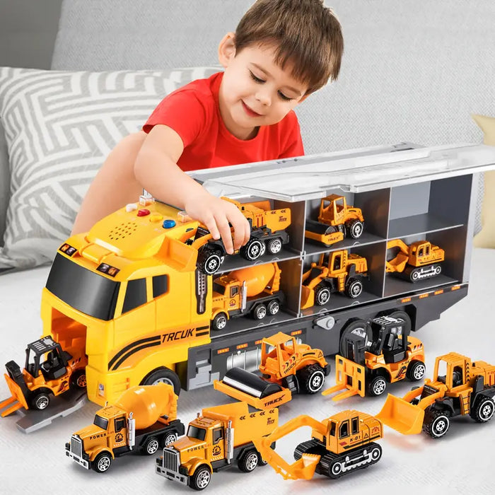 Kind bouwt met Constructo speelset, leert constructie en verbetert motoriek. Educatief bouwspeelgoed.