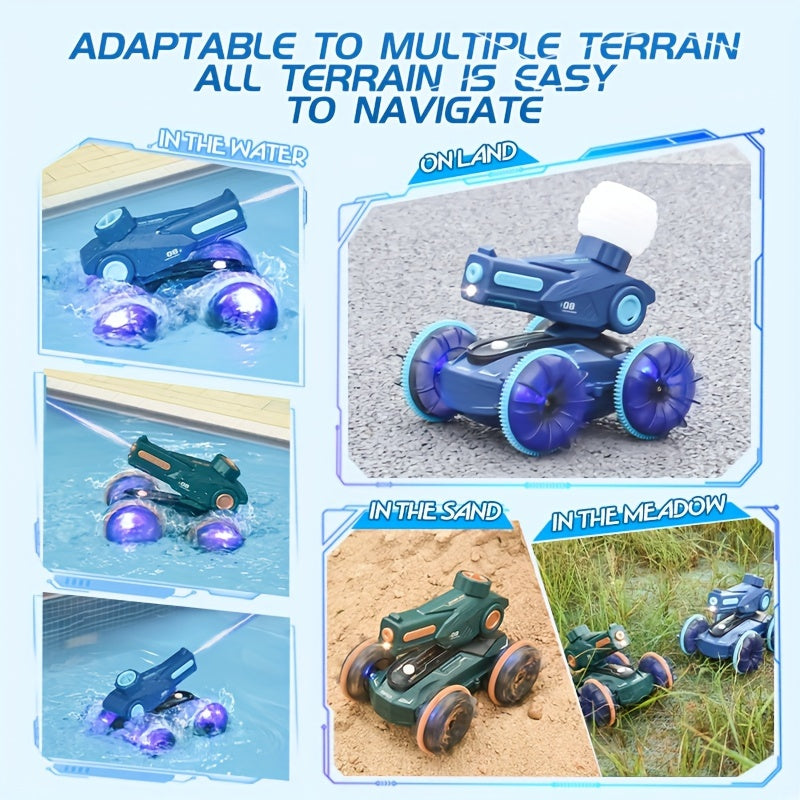 SplashRider RC waterkanon truck, hét perfecte cadeau voor kinderen die houden van amfibisch speelgoed en waterpret.