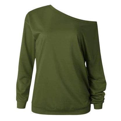 "Chique off-shoulder damestrui, één blote schouder, elegant en vrouwelijk design, ideaal voor elke gelegenheid."