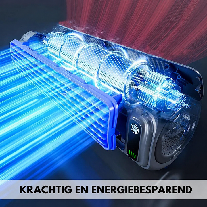 Persoonlijke mobiele luchtkoeler voor zomerse dagen. Compact, stil en energiezuinig, ideaal voor uw bureau of slaapkamer.