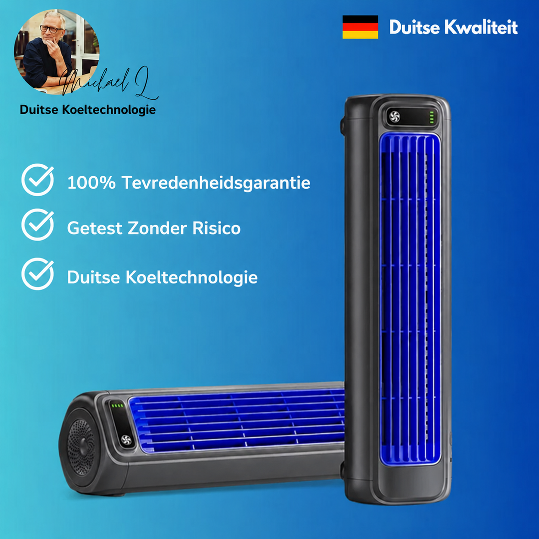 Compacte mobiele airconditioner, draagbaar voor directe verkoeling. Energiezuinig, stil. Perfecte kamerkoeler.