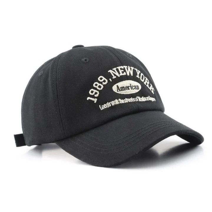 Premium heren New York baseballpet van hoge kwaliteit katoen, een stijlvolle en comfortabele accessoire in diverse tinten.