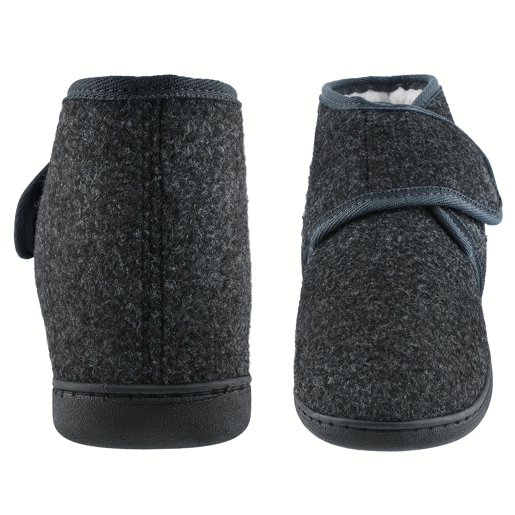 Comfortabele herenpantoffels in vintage stijl met stevige enkelband, stoffen binnenkant en TRP-zool voor grip en duurzaamheid