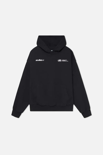 "Comfortabele, stijlvolle vrouwenhoodie in blauw, bordeauxroze; symbool van zelfliefde, ontspannen pasvorm, minimalistisch de