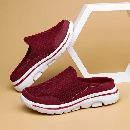 "ComfortEase herenpantoffels, ademend en zacht, diverse kleuren; perfect voor binnen, ultiem comfort voor je voeten."