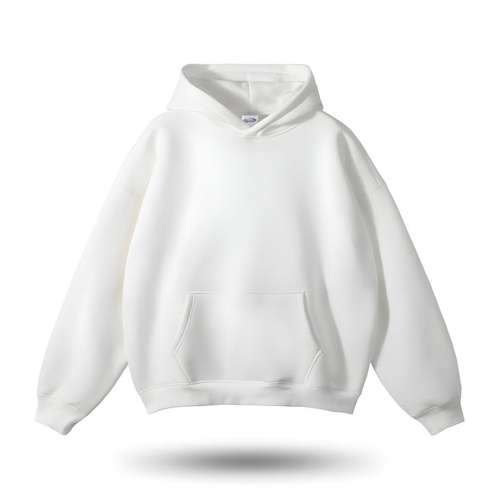 Nieuwe collectie zwarte oversized hoodie voor heren. Ideaal voor casual comfort en trendy mode.