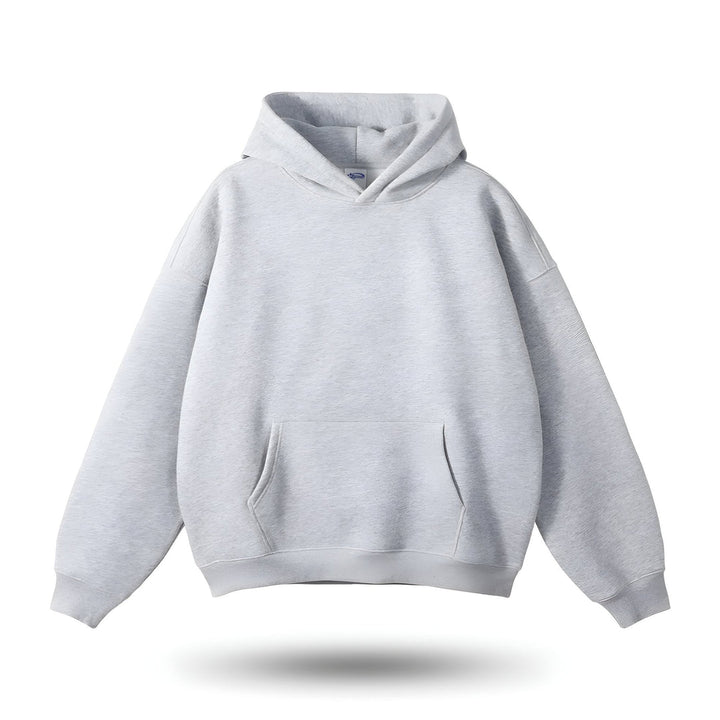 Comfortabele heren oversized trui, nu in de nieuwe collectie. Trendy hoodie met kangoeroezakken.