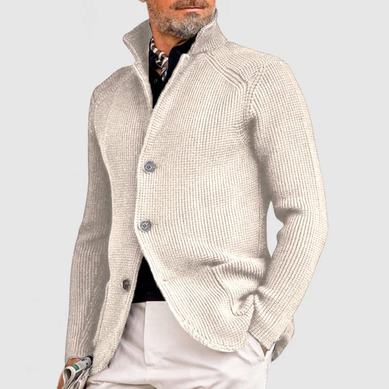 Comfortabel heren vest, gebreid, geschikt voor casual en smart casual outfits.