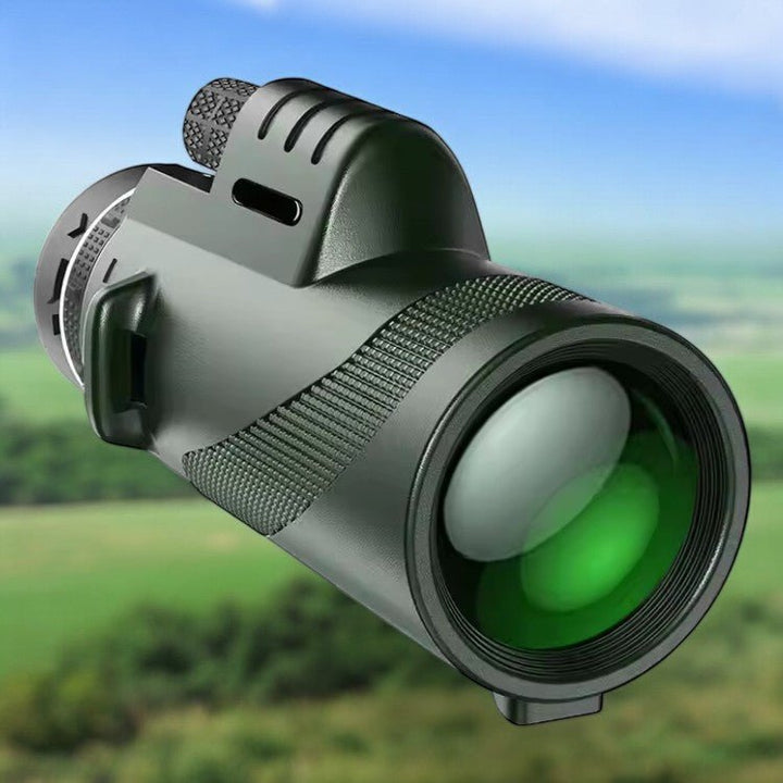 Compact 8x zoom monoculair voor scherpe HD waarnemingen. Ideaal voor outdoor, reizen en sportevenementen.