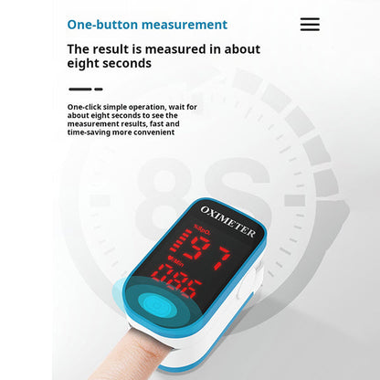 "Compacte niet-invasieve glucosemeter met groot LED-scherm voor pijnloze bloedsuikermeting, personal care product."