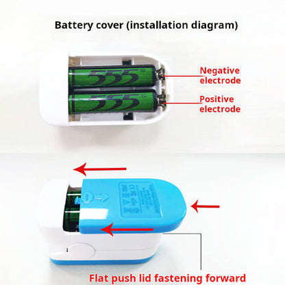 "Compacte niet-invasieve glucosemeter met groot LED-scherm voor pijnloze bloedsuikermeting, personal care product."