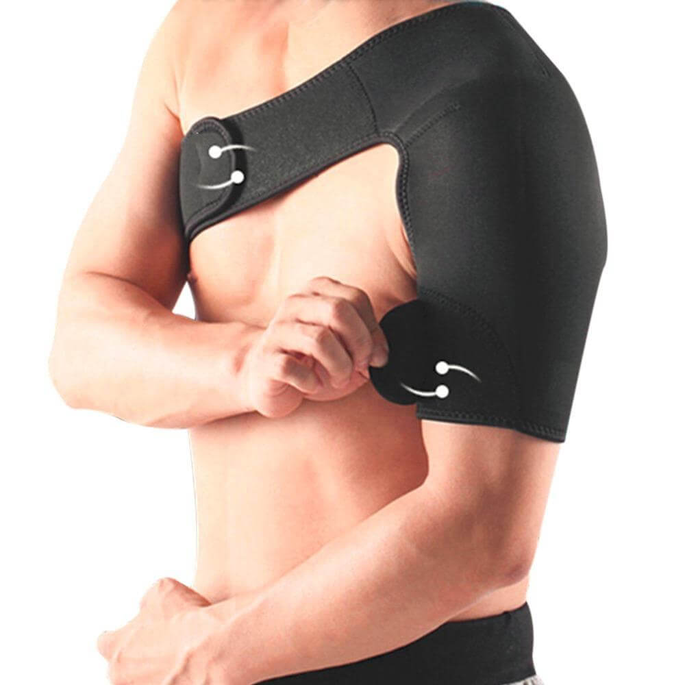Schouderbrace voor effectieve pijnverlichting bij schouderpijn en blessures, unisex model.