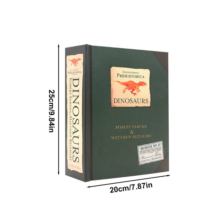Hoogwaardig 3D pop-up boek over dinosaurussen, perfect voor jonge ontdekkers van de prehistorie.