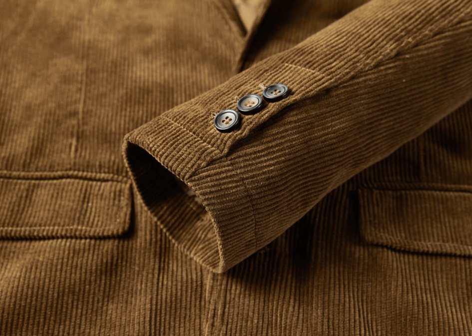 Modieuze heren blazer, zowel casual als zakelijk te dragen. Een stijlvolle toevoeging aan elke outfit.